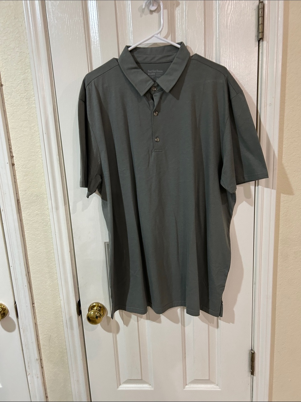 Men's Short Sleeve Polo Shirt — Slate Gray